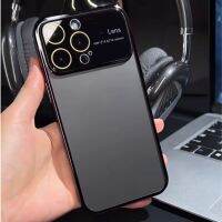 【Soft case/Large window/Black】เคส compatible for iPhone 7 8 plus x xr xs max 11 12 13 14 pro max case