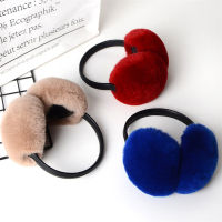 Women Winter Earmuffs Real Rabbit Fur Warm Earmuffs Lovely Earlap Russian Female Genuine Fur Plush Ear Muff Natural Fur Hot Sale