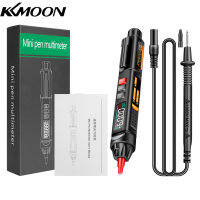 KKmoon ANENG A3009ปากกามัลติมิเตอร์ขนาดเล็กพร้อมการออกอากาศด้วยเสียงจำนวน6000โวลต์มิเตอร์ VA ย้อนกลับเครื่องทดสอบ NCV หน้าจอไฟฉายแอลซีดีสำหรับการวัดลำดับไดโอดเปิด/ปิดแรงดันไฟฟ้าความต้านทานความจุอุณหภูมิ