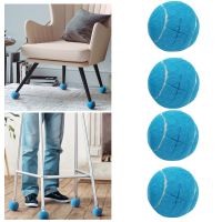 ⊙❖ 4Pcs Tennis Ball Furniture Feet Protector Chair Leg Floor Protectors Non-Slip Chair Leg Caps Table Feet Protection Cover Pads