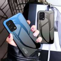 เคสกระจกไล่สี Case OPPO A17 A77S A96 A76 Reno7Z Reno8Z A57 A77 A71 Reno5 A15 A15S A54 A16 A71 A16S A93 A3S Reno5pro F9 A12 A5S Reno4 Reno2F A53 F11pro A5-20 A9-20 A92 A31เคสกันกระแทก เคสโทรศัพท์เคสกระจกสองส