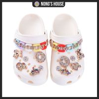 Nongs House-** พร้อมส่ง **[jibbitz] อุปกรณ์เสริมรองเท้า  สำหรับ crocs ยุโรปและอเมริกาเครื่องประดับแนวโน้ม