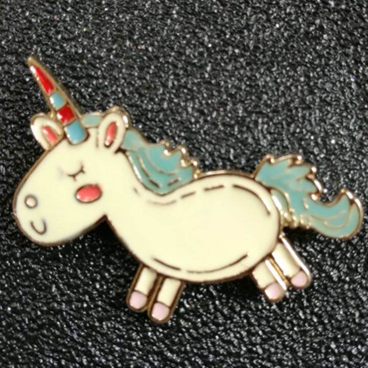 timlee-x223-new-cartoon-lovely-animals-unicorn-metal-brooch-pins-fashion-jewelry-wholesale