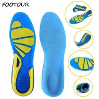 FOOTOUR Silicone Non-Slip Gel Insoles Foot Care for Plantar Fasciitis Heel Spur Sport Shoe Pad Insoles Arch Orthopedic Insole Shoes Accessories