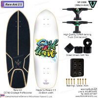 Surfskate เซิร์ฟสเก็ต RareAnt CX V.2 ปั้มง่าย ใช้แรงน้อย ขนาด 31 นิ้ว ส่งฟรี Kerry