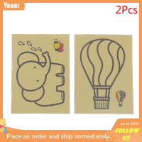 【Youer】 เด็ก DIY สีทรายภาพวาดศิลปะภาพวาดสร้างสรรค์ของเล่นทรายกระดาษศิลปะหัตถกรรมของเล่น