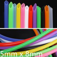 5X8ซิลิโคน Tube ID 5Mm OD 8มม.ยางยืดหยุ่นท่อความหนา1.5Mm สำหรับเกรดนมนิ่มไฟ LED ท่อน้ำ Connector