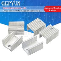 10pcs white Aluminum Heatsink Radiator 15*10*22mm Transistor TO-220 For TO220 Transistors WATTY Electronics