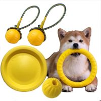 【YF】✖  Flying Discs Training Dog Big Large Dogs Bite Resistant Chew Floating Interactive Supply