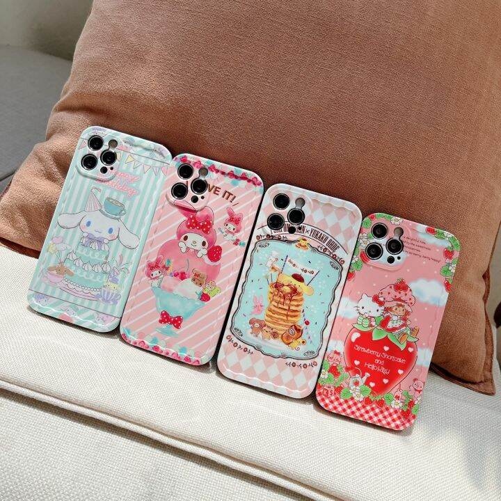 เคสโทรศัพท์-iphone-เคสกันรอยขีดข่วน-imd-เงาลายการ์ตูนส์-ขอบขนมปัง-เคสไอโฟน-เคสคลุมเลนส์กล้องอย่างดี-8-8plus-7plus-x-xs-xr-xsmax-11promax-11-12promax-12pro-12