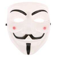 หน้ากากฮาโลวีนFawkes Faceหน้ากากสำหรับสวมเครื่องแต่งกายชุดปาร์ตี้คอสเพลย์อุปกรณ์เสริม