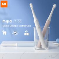 [Hot Sale] Xiaomi Mijia T100แปรงสีฟันไฟฟ้าแปรงฟันที่มีสีสัน USB ชาร์จแปรงสีฟันอัตโนมัติอัลตราโซนิก