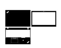 3PCS สติกเกอร์ผิวสำหรับ Lenovo Thinkpad P51 P50 T560 E460 E465 P50S T570 P51S P53S E570 E575 l460 L470 E450 E455 E330 L540-GGHJY STORE