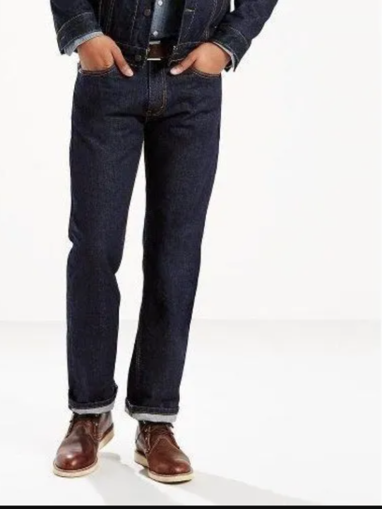 Quần jeans nam levi's 505 Regular Fit Hàng hiệu 