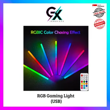 Willed Under Monitor Light Bar, RGBIC Dreamcolor Ambient Gaming Lights