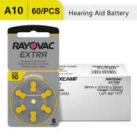 เครื่องช่วยฟังแบตเตอรี่ PR70 60ชิ้น10การ์ด RAYOVAC พิเศษ10 A10สังกะสีอากาศ1.45โวลต์แบตเตอรี่ประสิทธิภาพสำหรับเครื่องช่วยฟัง