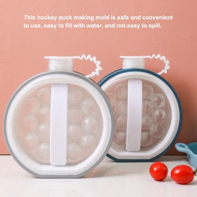 Ice Ball Mold 2-in-1 Ice Cube Maker Water Bottle Ball Making Mould with Leakproof Cap For Bar Home Outdoor Kitchen Tools Gadgets Ice Maker Ice Cream M