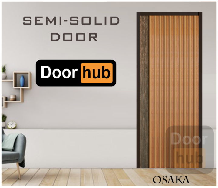 Semi Solid Wooden Door Lazada PH