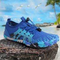 Diving Sneaker Non-slip Wading Sneaker Breathable Trekking Wading Shoes Wear-resistant Shock Absorption Silent for Lake Hiking