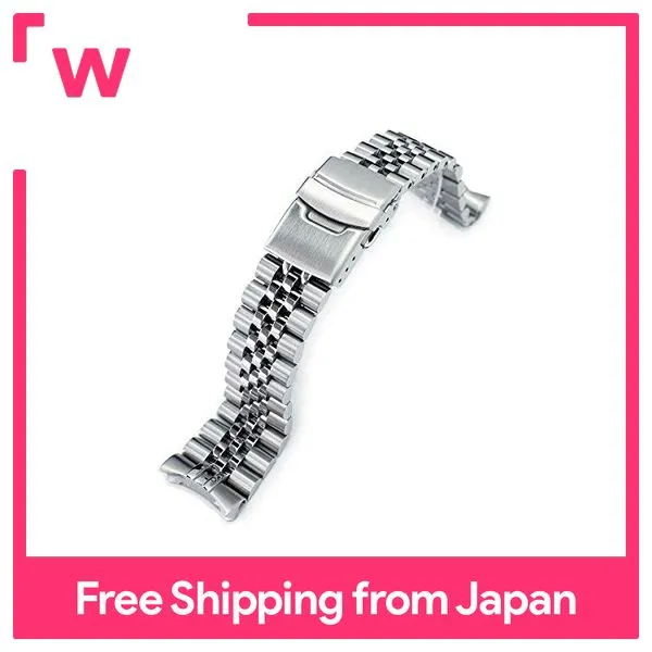 22mm 316L Stainless Steel SUPER JUBILEE Watch Band for Seiko SKX007
