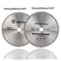 10 Inch Metal Cutting Blade 250/255mm 100/120 T Circular Saw Blade Angle Grinder Saw Disc Carbide Tipped Wood Cutting Disc