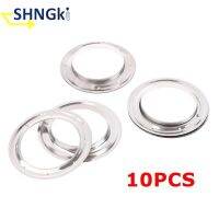 10pairs Eyelet Curtain Rings Curtain Grommet Top Silvery Metal Ring Header Curtain Accessories 4cm inner diameter