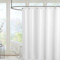 【CW】❇✲  Shower Curtains Thicken Curtain Color Polyester Fabric Partition Accessories