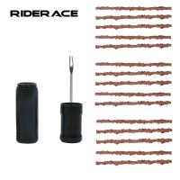 【LZ】 Bicycle Tire Repair Tools Rubber Strip Bike Tyre Drill MTB Road Bike Tubeless Tool Urgent Glue Free Repair Rubber Stripes Set