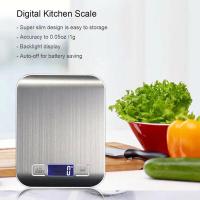 เครื่องชั่งดิจิตอล สูงสุด 5 กิโลกรัม Kitchen Scale Digital Scale เครื่องชั่งในครัว เครื่องชั่งอาหาร เครื่องชั่งขนม ตาชั่งดิจิตอล แบบพกพา เครื่องชั่ง ตาชั่ง ที่ชั่งอาหาร ตราชั่งดิจิตอล + แถมถ่าน