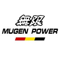 สติกเกอร์ติดรถ Mugen ฝาถังน้ำมันเชื้อเพลิงกีฬาสติกเกอร์ตกแต่งที่สร้างสรรค์สติ๊กเกอร์สำหรับฮอนด้าซีวิค Fit Crv D20ไวนิลปรับแต่งอัตโนมัติ