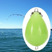 Night Fishing Luminous Egg Float Upward Glow In Fishing Float Thrower Acrylic Iscas Tackle Long-distance Casting Bait Accessory Accessories