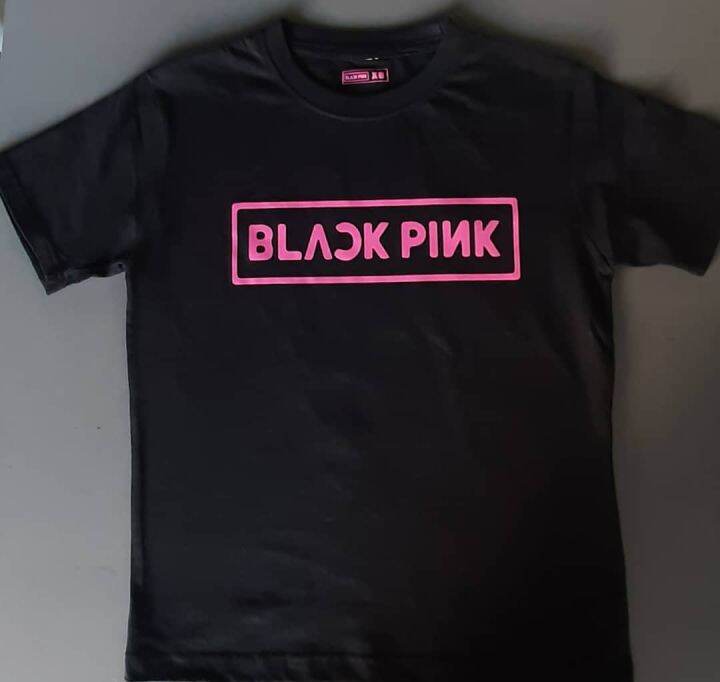 T-SHIRT BLACK PiNK | Lazada