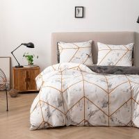 Wholesale microfiber queen size home textile comforter printed bedding set duvet covers