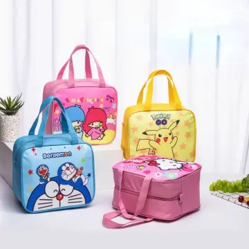 Anime Pokemon Pikachu New Children's Portable Lunch Box bag Snack