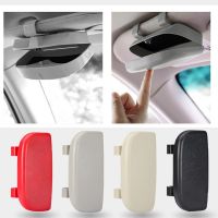 Car Sun visor Glasses Box Storage Holder Magnetic Sunglasses Case for Benz BMW Audi Honda Toyota Buick Ford Lincoln Tesla