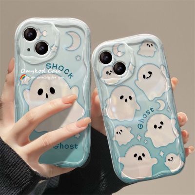 เคสป้องกันโทรศัพท์มือถือ แบบนิ่ม ลายผีน้อยน่ารัก สําหรับ 12C Note 12 10 9 10C 9A 9T 9C X3