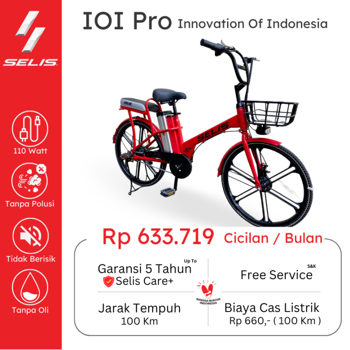 SELIS - Sepeda Listrik IOI - Pro | Lazada Indonesia