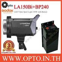 Godox Litemons LA150Bi + BP240 ไฟต่อเนื่อง 150W พร้อมแบตเตอรี่ 1.5ชม. LA150