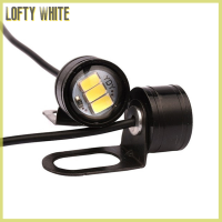 Lofty ไฟตาเหยี่ยว LED สีขาวสว่างมาก2ชิ้น,ไฟ LED สำหรับขับรถแบ็คอัพไฟไฟตัดหมอกรถจักรยานยนต์ไฟหน้าสำหรับวิ่งกลางวัน