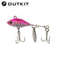 Fishing Jigs Hard Long Rotating VIB Tractor [hot]OUTKIT Tackle Pesca Spinner Shot vibration Baits Tail Lures Spoon Fishing Bait