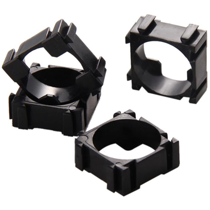 200pcs-battery-bracket-18650-anti-vibration-holder-bracket-22x22mm-lithium-batteries-support-stand