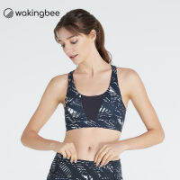 Wakingbee Motion Bra (Black) สปอร์ตบรา สำหรับวิ่ง ซัพพอร์ตสูง มีตะขอ กันยูวี