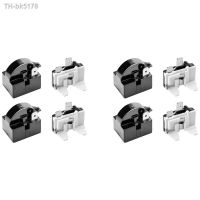 ✧๑ 2X 1 Pin QP2-4.7 PTC Starter Relay1 Pin Refrigerator Starter Relay And 6750C-0005P Refrigerator Overload Protector