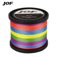 JOF 8 Strands Braided Fishing Line Multifilament 300M 500M 1000M Carp Fishing Japanese Braided Wire Cord Fishing Accessories Sea Fishing Lines