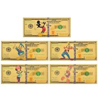 【YF】 Mouse Cards Gold Foil Souvenir Banknote Kids Card Game Trading Collection Limited Envelope Toy Gift