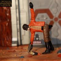 3.75นิ้ว Star Wars Jango Fett Ponda Baba Obi-Wan Barroom Collection Action Figure ของเล่นไม่มีกล่อง