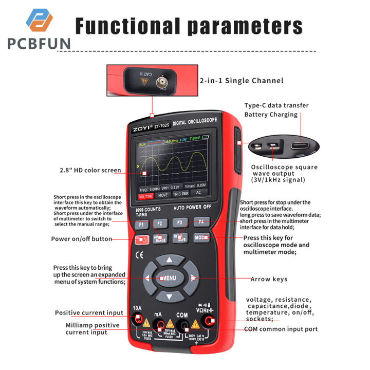 zt-702s-pcbfun-bside-เครื่องกำเนิดคลื่น3-in-1ออสซิลโลสโคปแบบใช้มือถือ10mhz-มัลติมิเตอร์9999นับออสซิลโลสโคปเครื่องทดสอบอเนกประสงค์