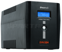 ZIRCON 2000VA/1200W Smooth-i 8 ช่องเสียบจ่ายไฟ  มีช่อง RJ45  สั่งปิดโปรแกรมก่อนปิดเครื่องคอมอัตโนมัติ (SMOOTHI_2000VA/1200W)