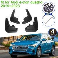 สำหรับ Audi E-Tron Quattro 2019 2020 2021 2022 2023บังโคลนที่บังโคลนแผ่นกันกระเซ็นหน้าล้อหลังรถ Accessoriesdu-F