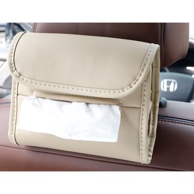 กระเป๋าใส่กระดาษทิชชู่ ที่ใส่กระดาษทิชชู่ สำหรับใช้ในรถยนต์ทุกรุ่น